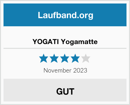  YOGATI Yogamatte Test