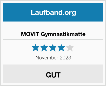  MOVIT Gymnastikmatte Test