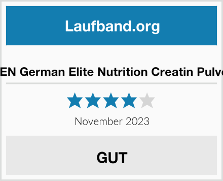  GEN German Elite Nutrition Creatin Pulver Test