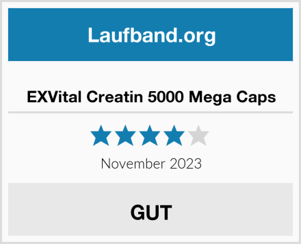  EXVital Creatin 5000 Mega Caps Test