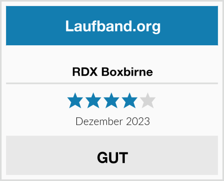  RDX Boxbirne Test
