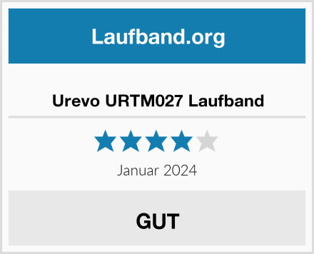  Urevo URTM027 Laufband Test