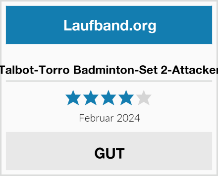  Talbot-Torro Badminton-Set 2-Attacker Test