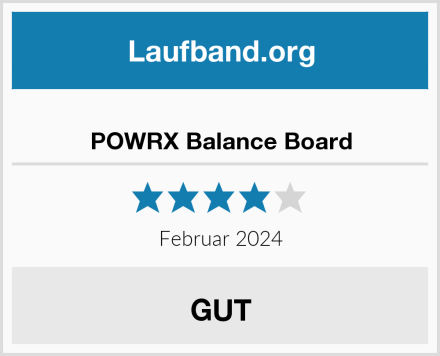  POWRX Balance Board Test