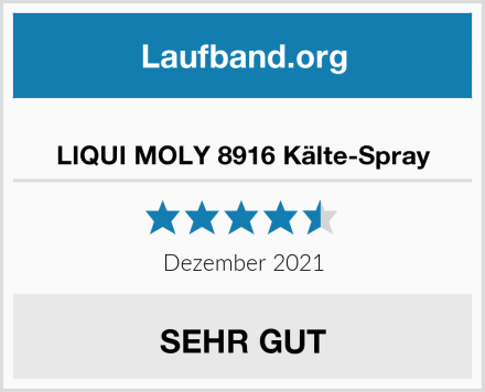  LIQUI MOLY 8916 Kälte-Spray Test