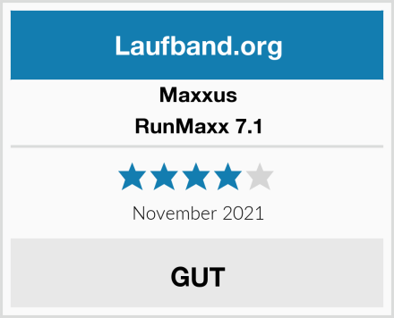 Maxxus RunMaxx 7.1 Test