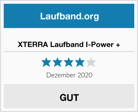  XTERRA Laufband I-Power + Test