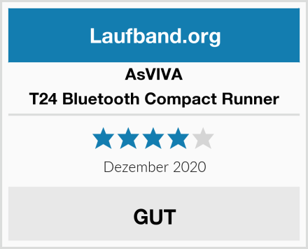 AsVIVA T24 Bluetooth Compact Runner Test