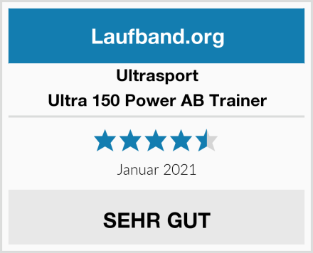 Ultrasport Ultra 150 Power AB Trainer Test