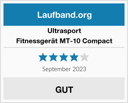 Ultrasport Fitnessgerät MT-10 Compact Test