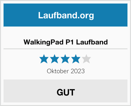  WalkingPad P1 Laufband Test