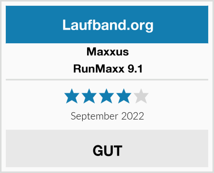 Maxxus RunMaxx 9.1 Test