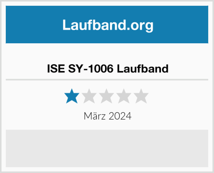  ISE SY-1006 Laufband Test