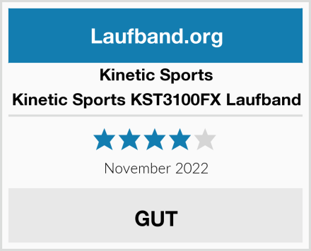 Kinetic Sports Kinetic Sports KST3100FX Laufband Test