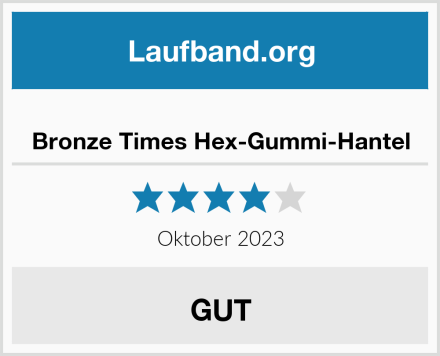  Bronze Times Hex-Gummi-Hantel Test