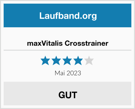  maxVitalis Crosstrainer Test