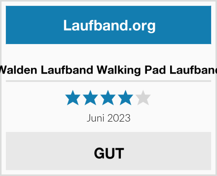  Walden Laufband Walking Pad Laufband Test
