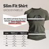  Natural Athlet Slim-Fit Fitness Shirt für Herren