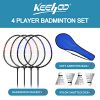  KH Federball Set Badminton für 2-4 Spieler