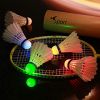 Lypumso Badminton Bälle 4er Set LED